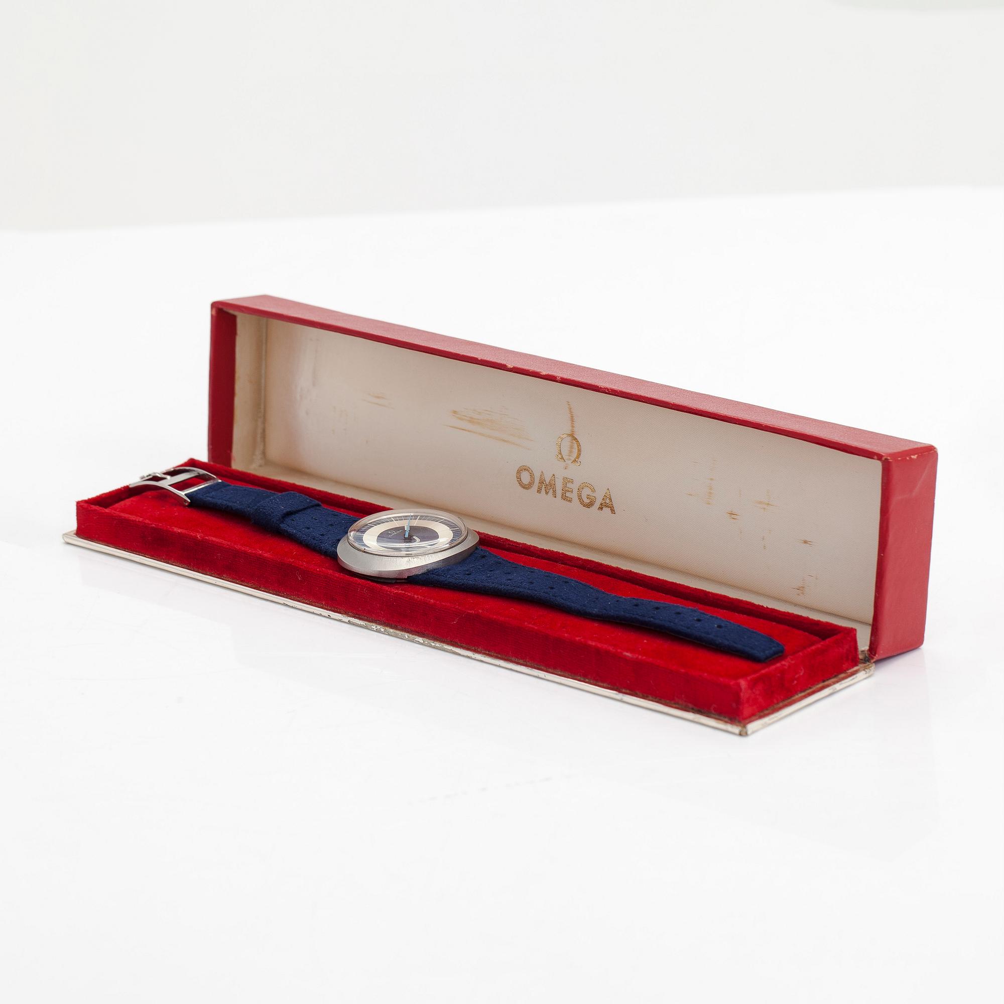 Omega, Genève, Dynamic, armbandsur, 41.5 x 36.5 mm.