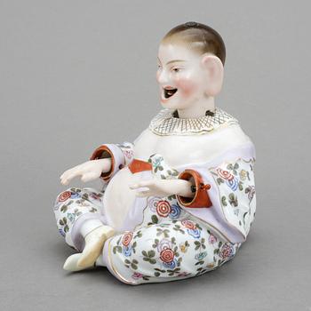 NICKEDOCKA, porslin, meissenlikande märke, 1900-tal.