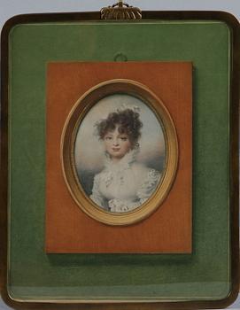 JEAN-BAPTISTE ISABEY, efter, färggravyr, 1800-talets slut.