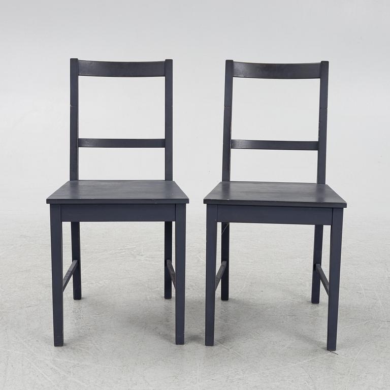 Nirvan Richter, desk, "Multi-O", and chairs, a pair, Norrgavel.