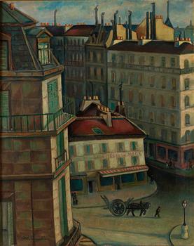 550. Axel Lundin, Paris 1920-tal.
