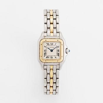 Cartier, Panthère, armbandsur, 21,5 x 21,5 (29,5) mm.