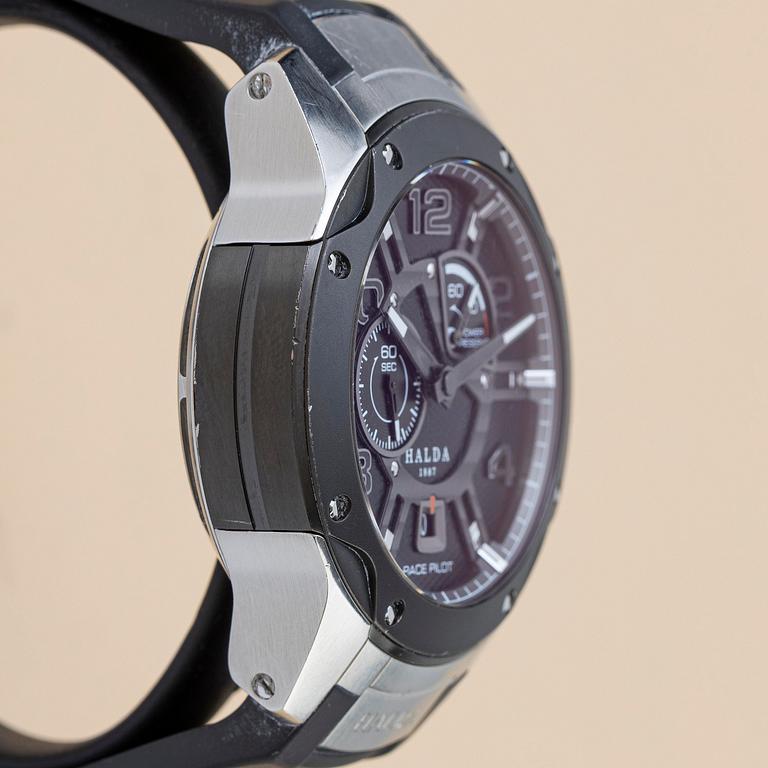 Halda, Race Pilot, ca 2015.