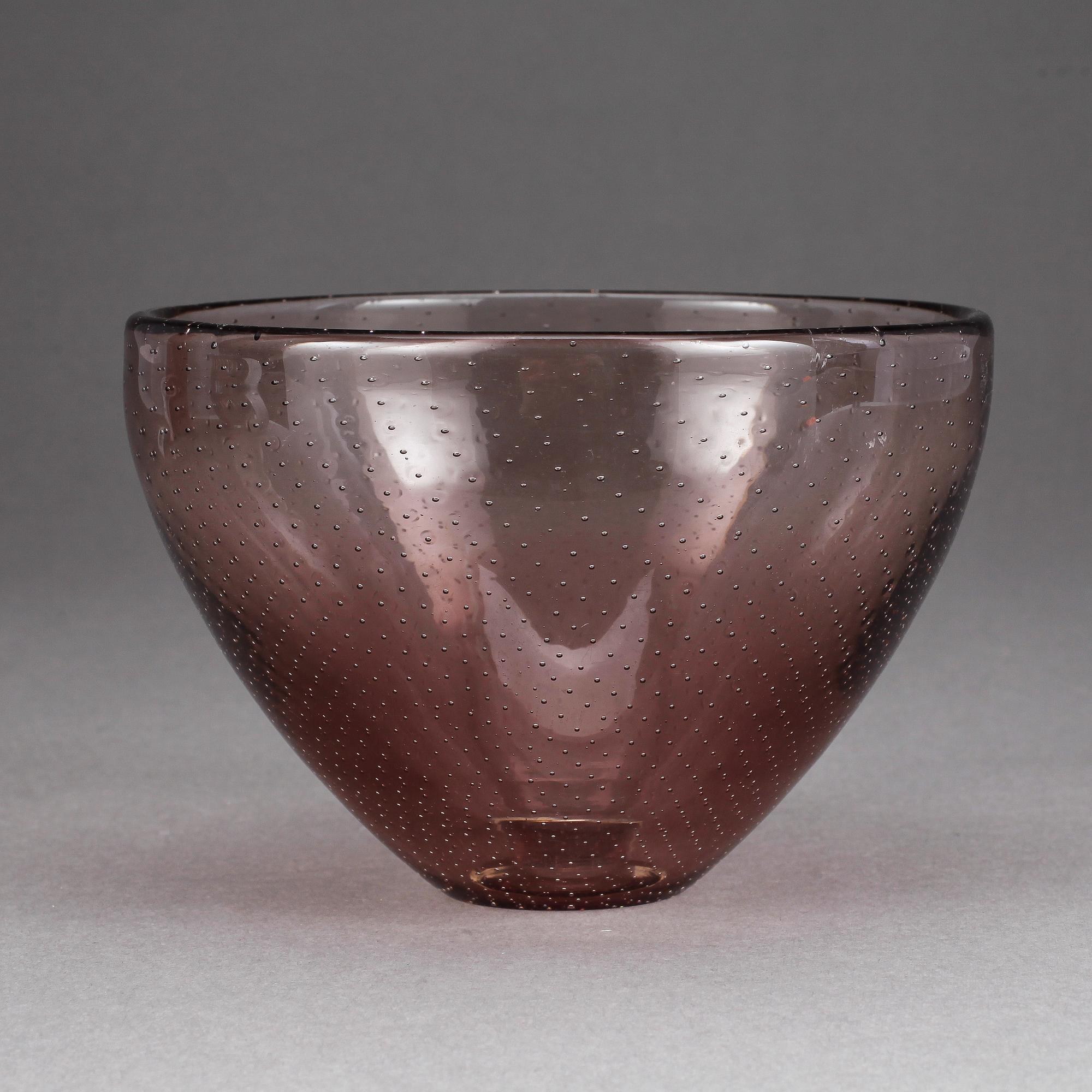 SKÅL, glas, Gunnel Nyman, Notsjö, 1947.