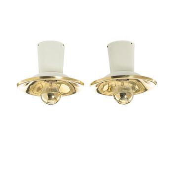 Josef Frank, two ceiling lamps, model 2162, Svenskt Tenn.