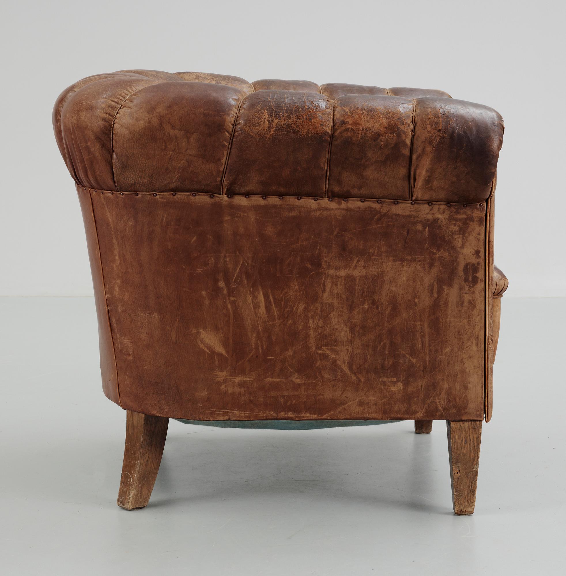 CLUBFÅTÖLJ, 1930/40-tal.