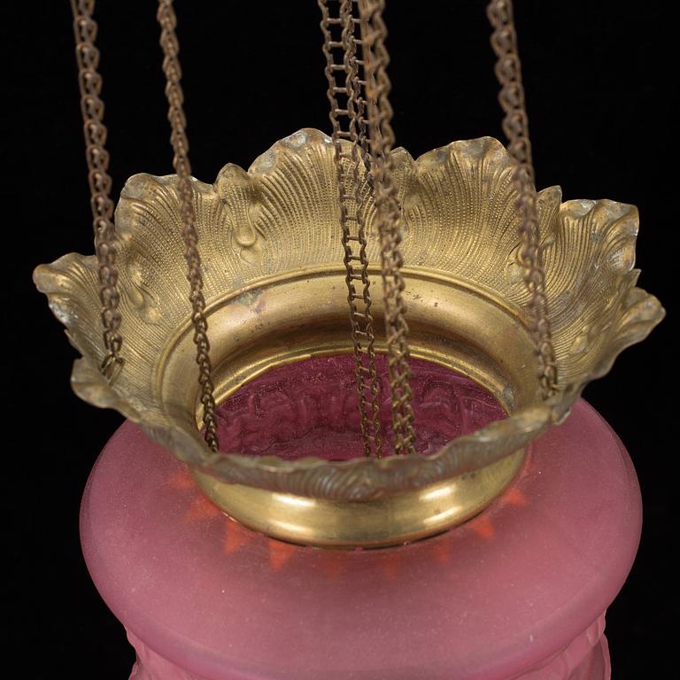 A late 19th century ceiling light.