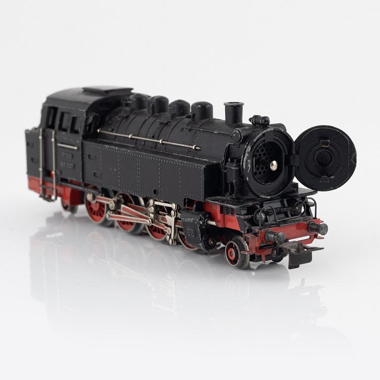 Märklin, ånglok modell TT 800, spår H0, 1950-tal.