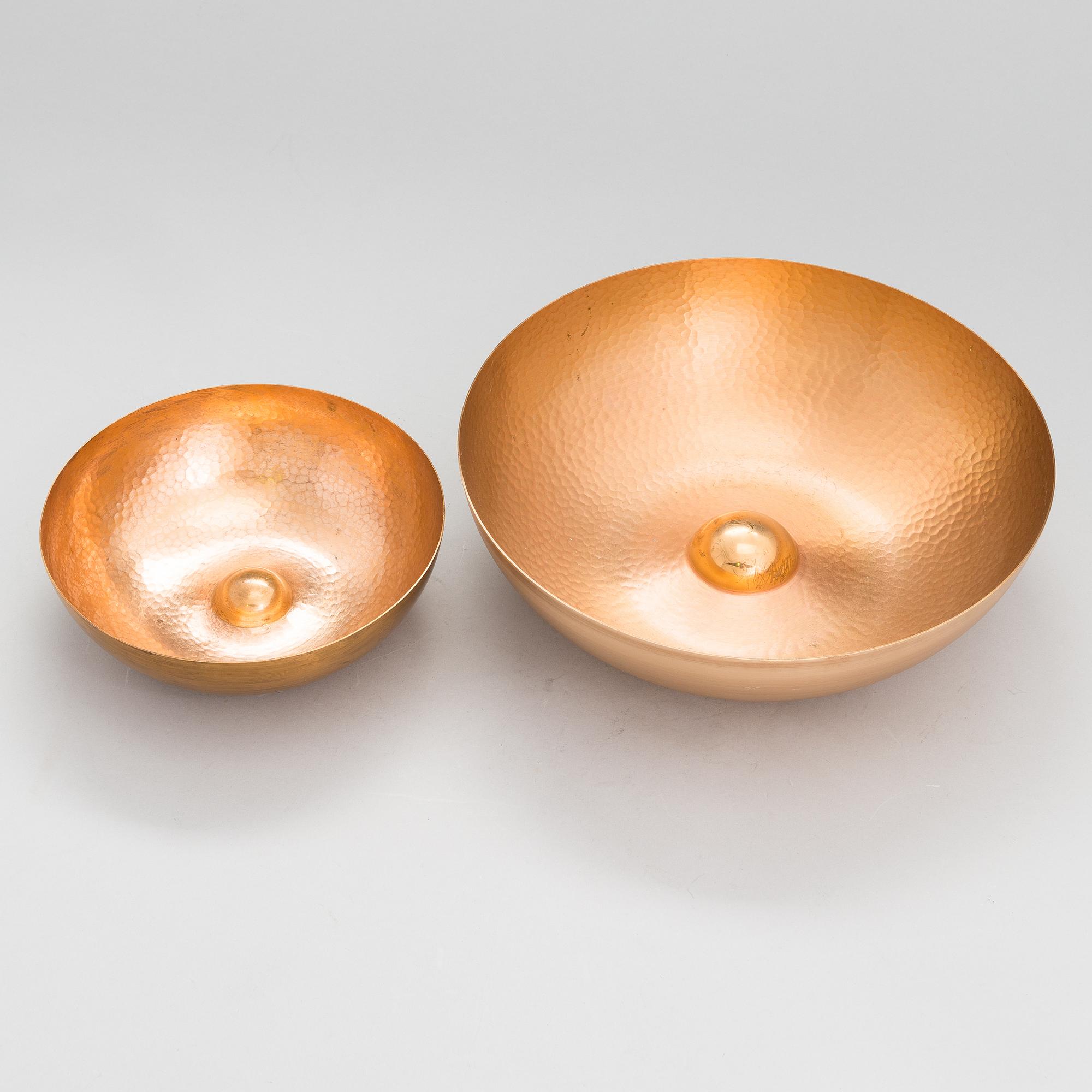 TAPIO WIRKKALA, MALJOJA, 2 kpl, TW476, pronssia, Kultakeskus, Hämeenlinna. Malli muotoiltu 1974.