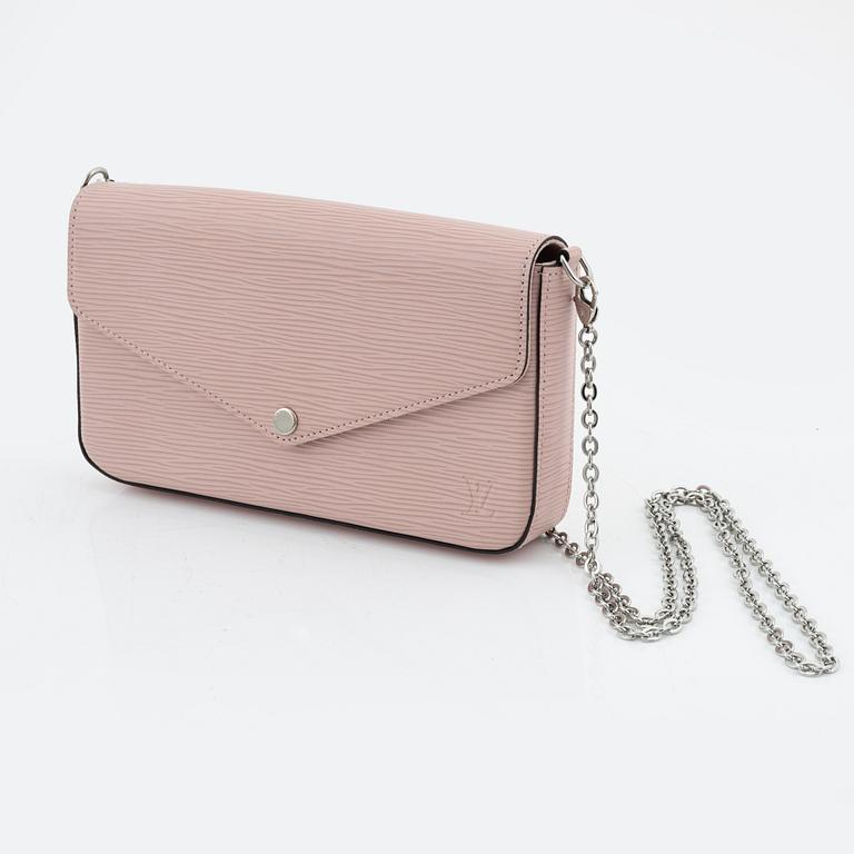 Louis Vuitton, a pink Epi 'Félicie Pochette' handbag, 2017.
