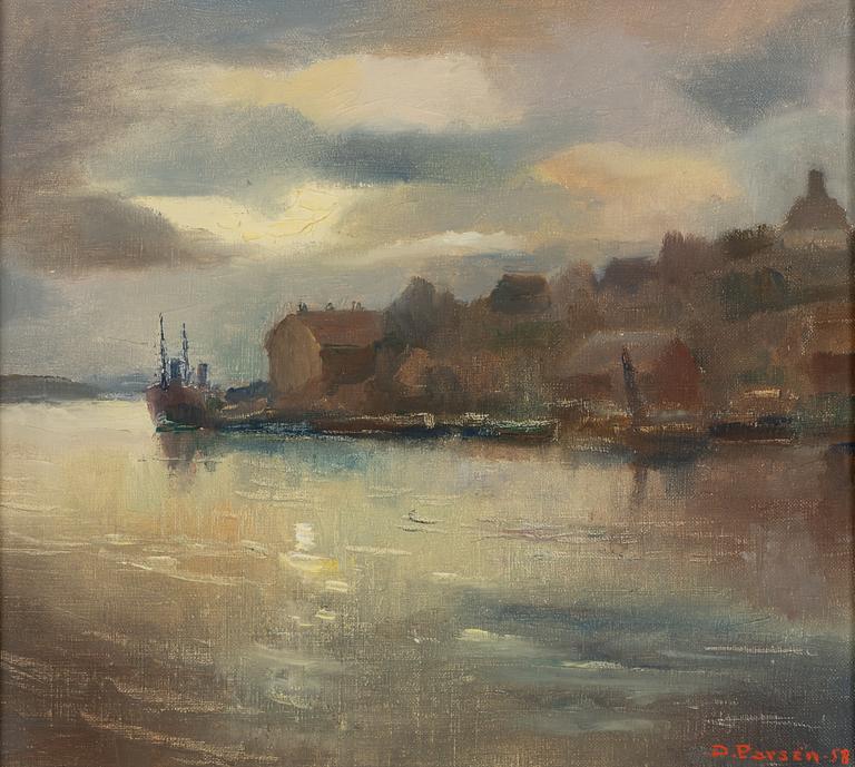 David Parsen, View towards Katarina Church.