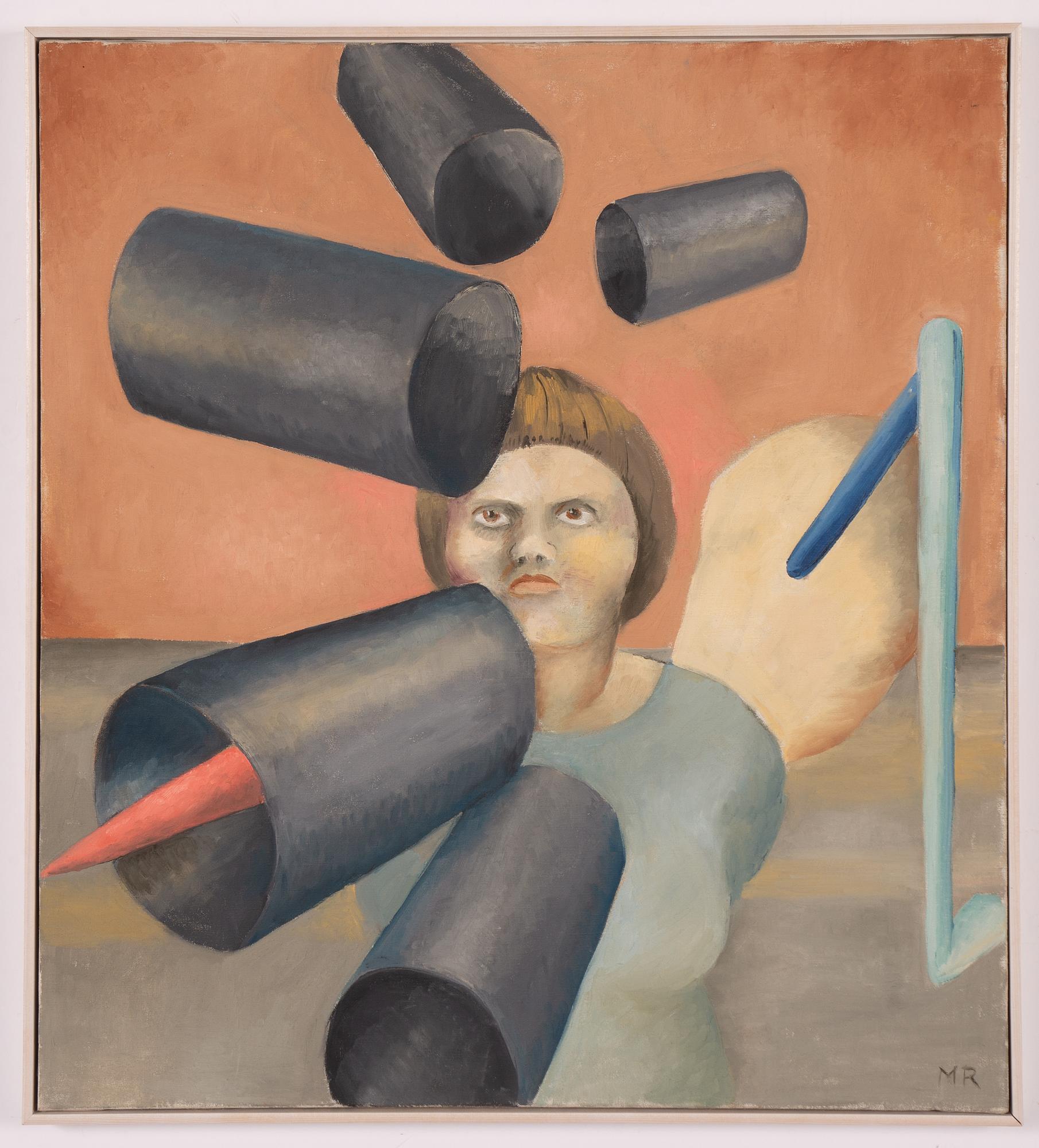 Margareta Renberg, "Flicka med cylindrar".