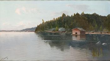 Eugen Stanowsky, oil on canvas, signed.