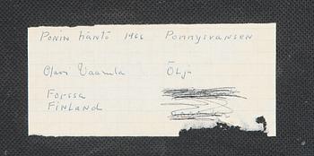 Olavi Vaarula, "Ponnynssvans".