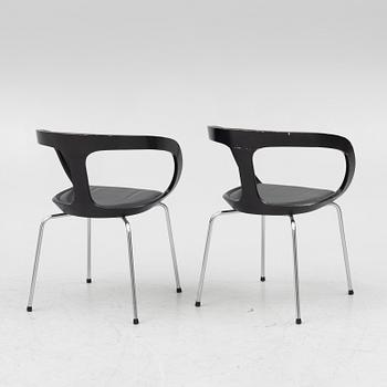 Anna von Schewen, a set of 8 armchairs, "Hug" Gärsnäs, early 2000s.