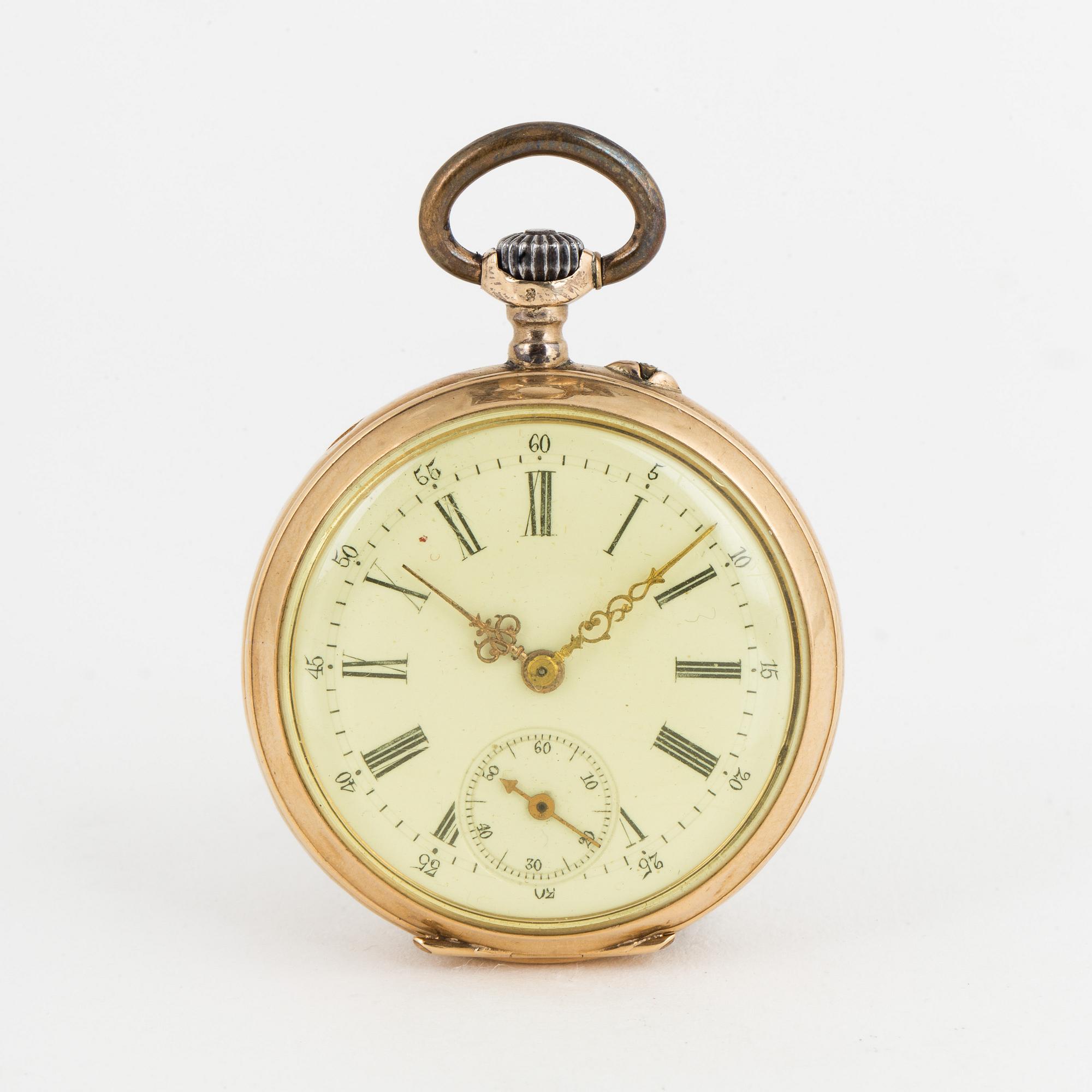 POCKET WATCH, 34 mm.