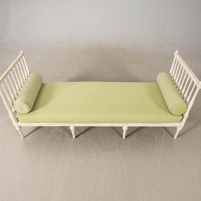 Bänk/soffa, gustaviansk stil, 1900-tal.
