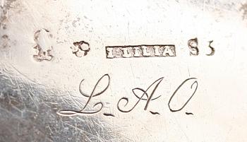 SOPPSLEV, silver, Ingemar Lilja, Karlskrona 1824.