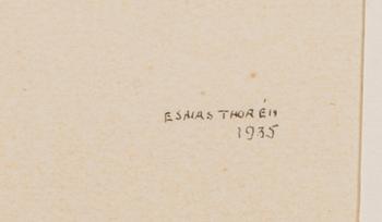 ESAIAS THORÉN, 3 kpl, litografeja, signeerattu ja päivätty E. Thorén 1935-38.