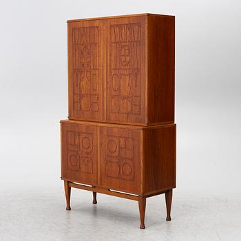 Yngve Ekström, cabinet, 'Krus', AB Westbergs Möbler, Tranås, 1950s.