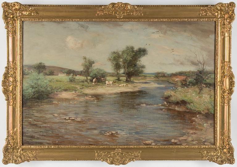 JOSEPH MORRIS HENDERSON, oil on canvas, signed.