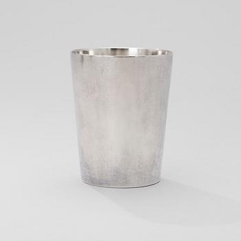 BÄGARE, silver, Fabergé, Moskva 1899-1907, vikt 152 g.