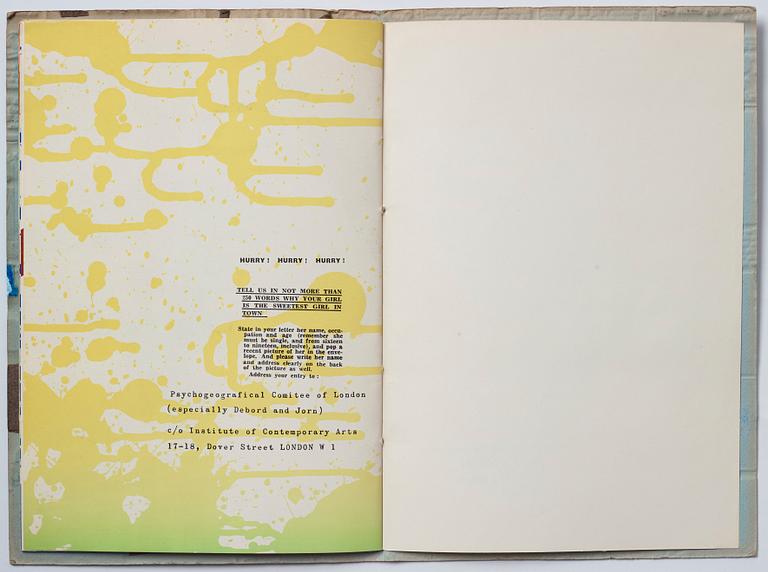 "Fin de Copenhague. Conseiller technique pour le détournement G.-E. Debord".