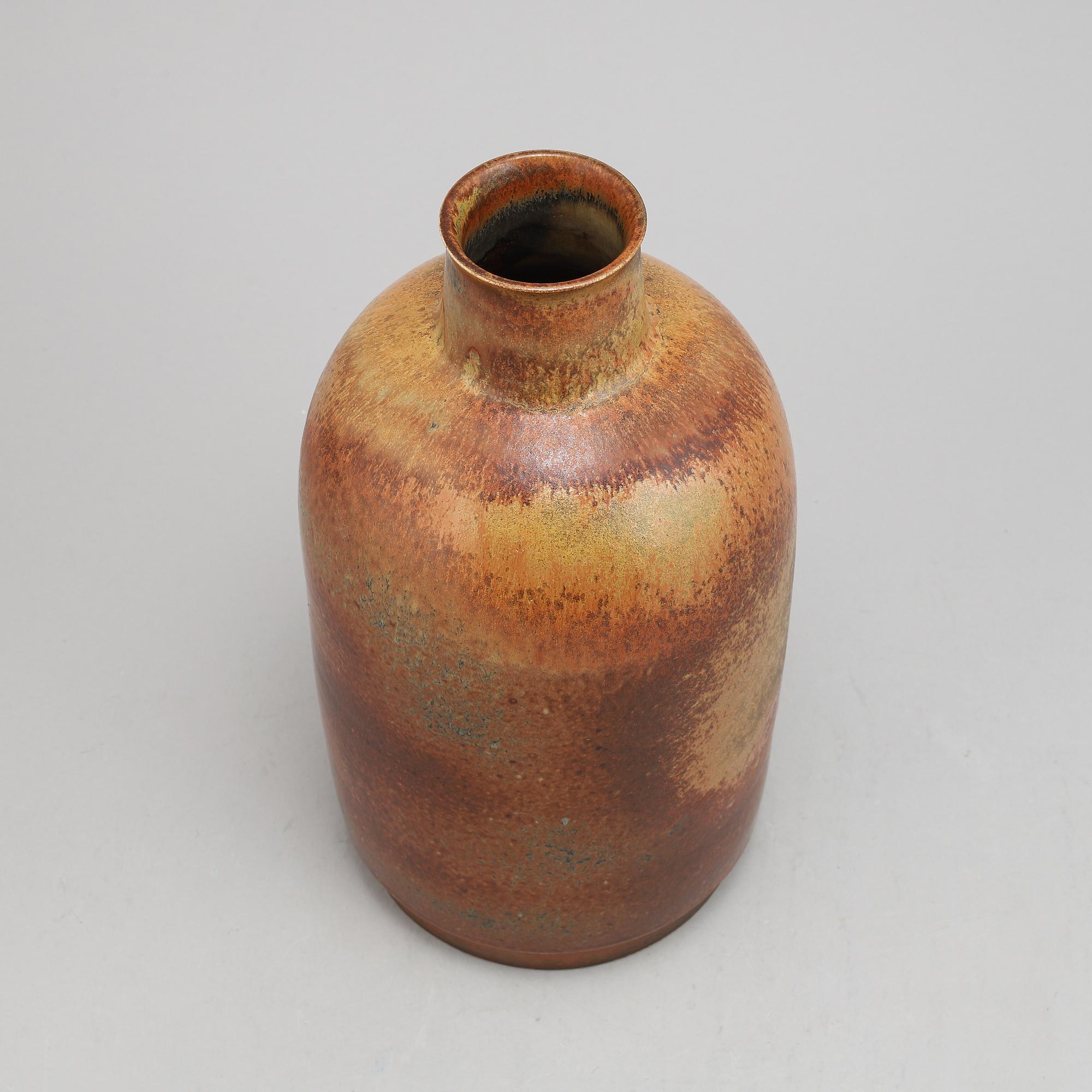 Carl-Harry Stålhane, a glazed stoneware vase from Designhuset.