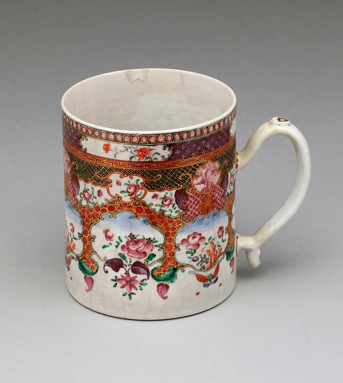 STOP, porslin, Kina, Qianlong, 1700-tal.