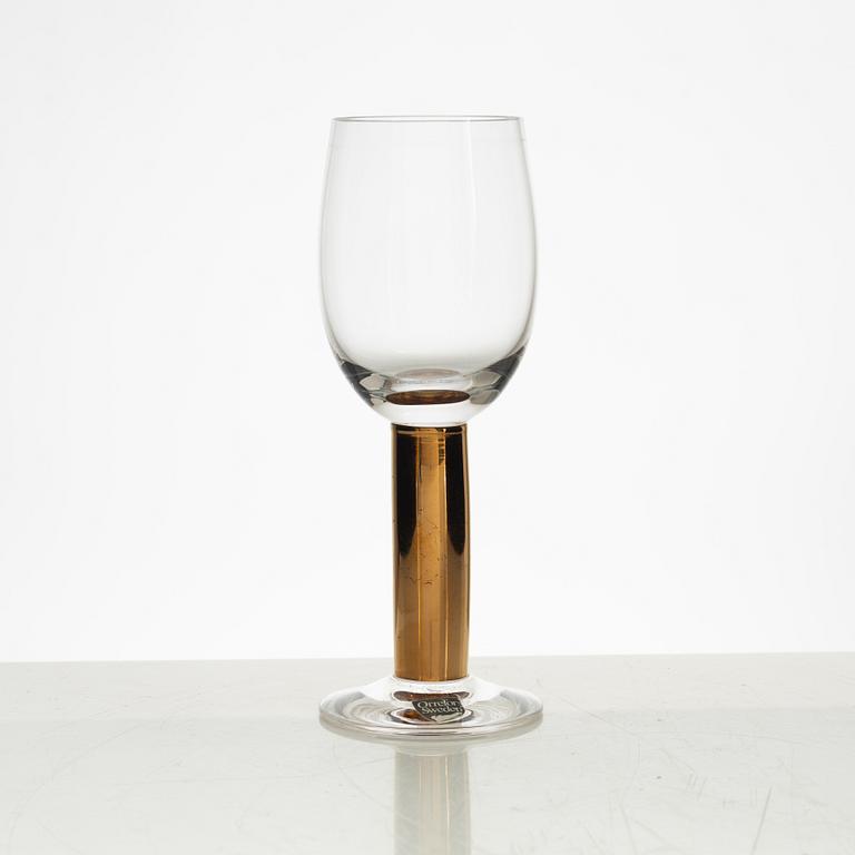 Gunnar Cyrén, a 24-piece 'Nobel' glass service, Orrefors.