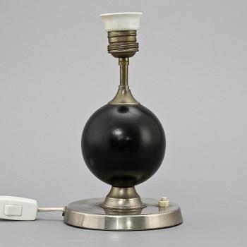 BORDSLAMPA, art decó, 1900-talets första hälft.