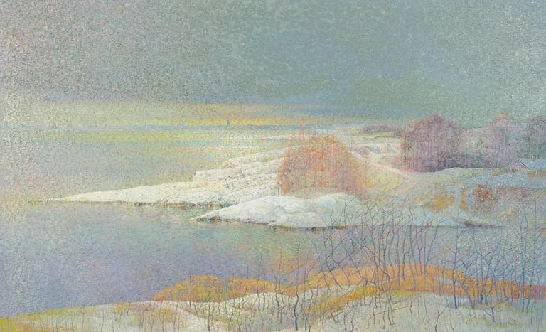 Georg Engeström, Suomenlinna in Winter.
