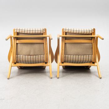 Yngve Ekström, fåtöljer, ett par, "Lamino", Swedese.