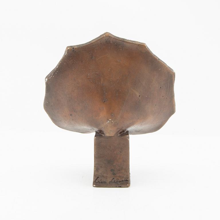 Lisa Larson, bronze sculpture, Scandia Present, circa 1978, numbered 73.