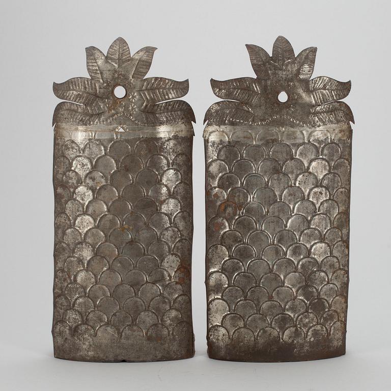LAMPETTPAR, plåt, 1800-talets slut.