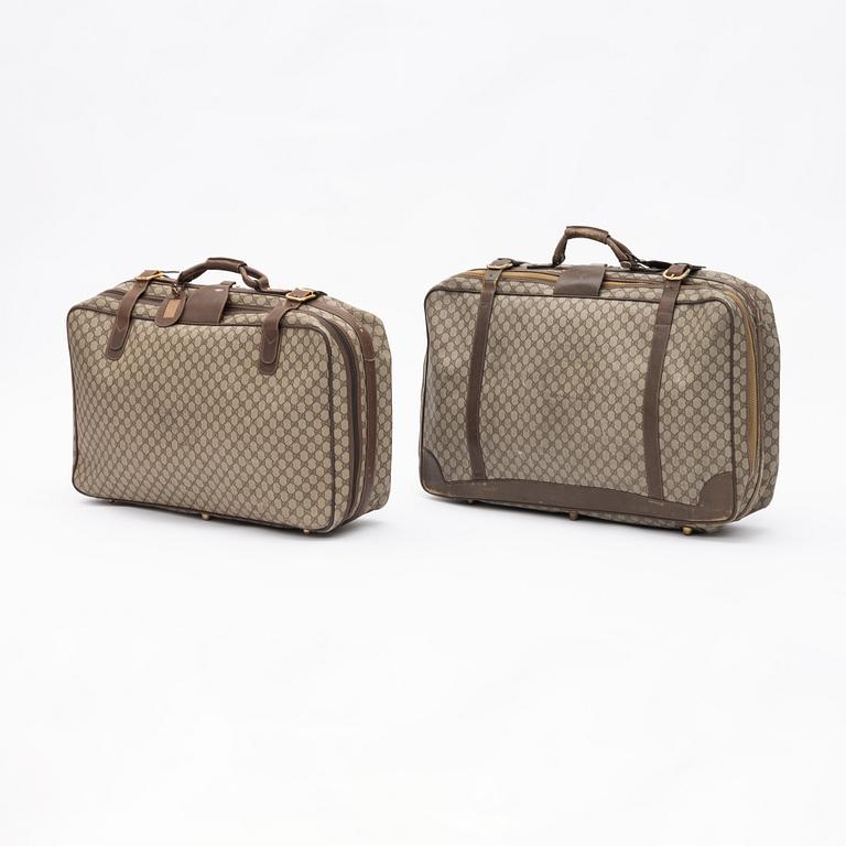 Gucci, two suitcases, 1970s.