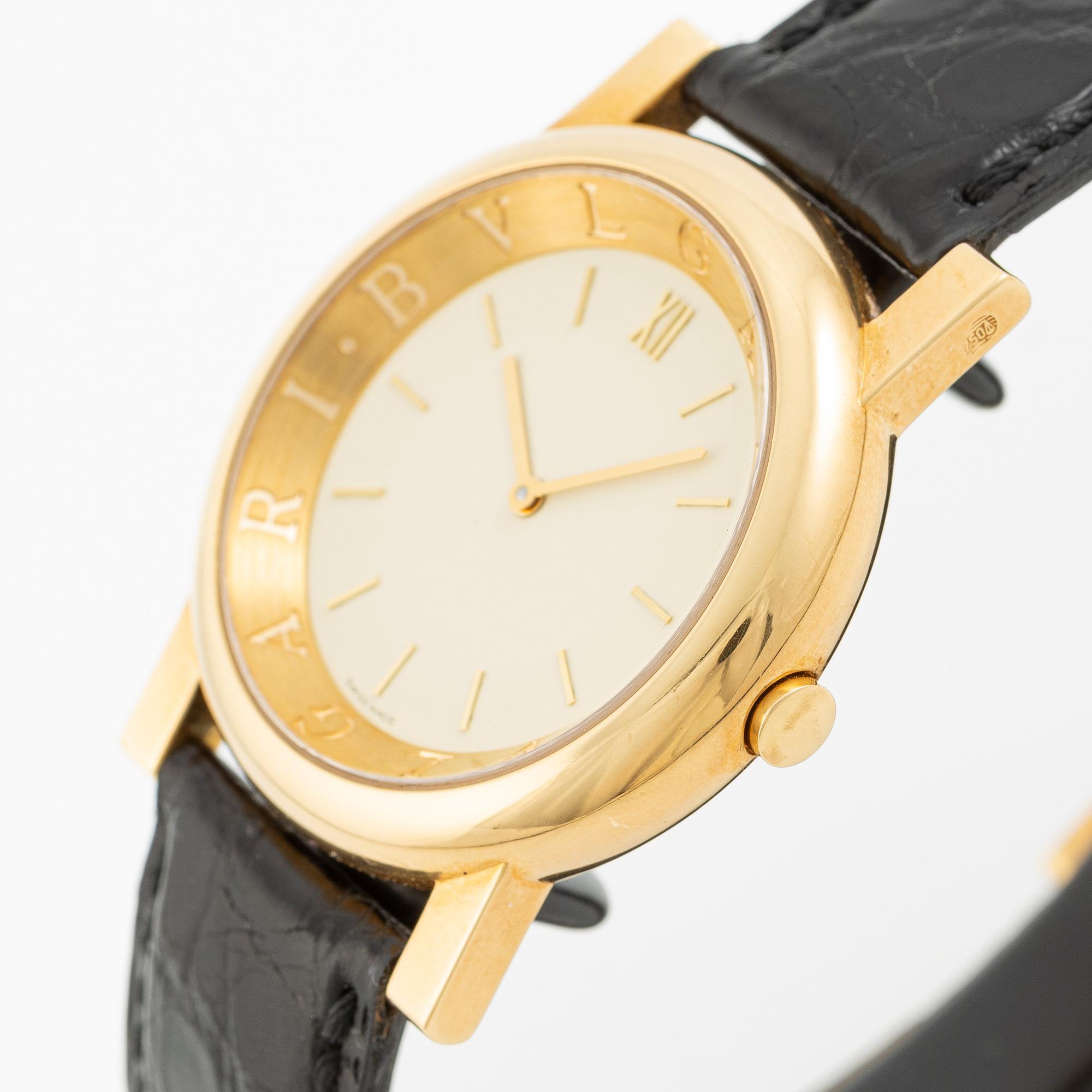 Bulgari, Anfiteatro, wristwatch, 35 mm.