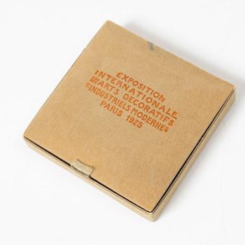 Art Déco, Pierre Turin, medal, bronze, France 1925. From the World Exhibition in Paris 1925.