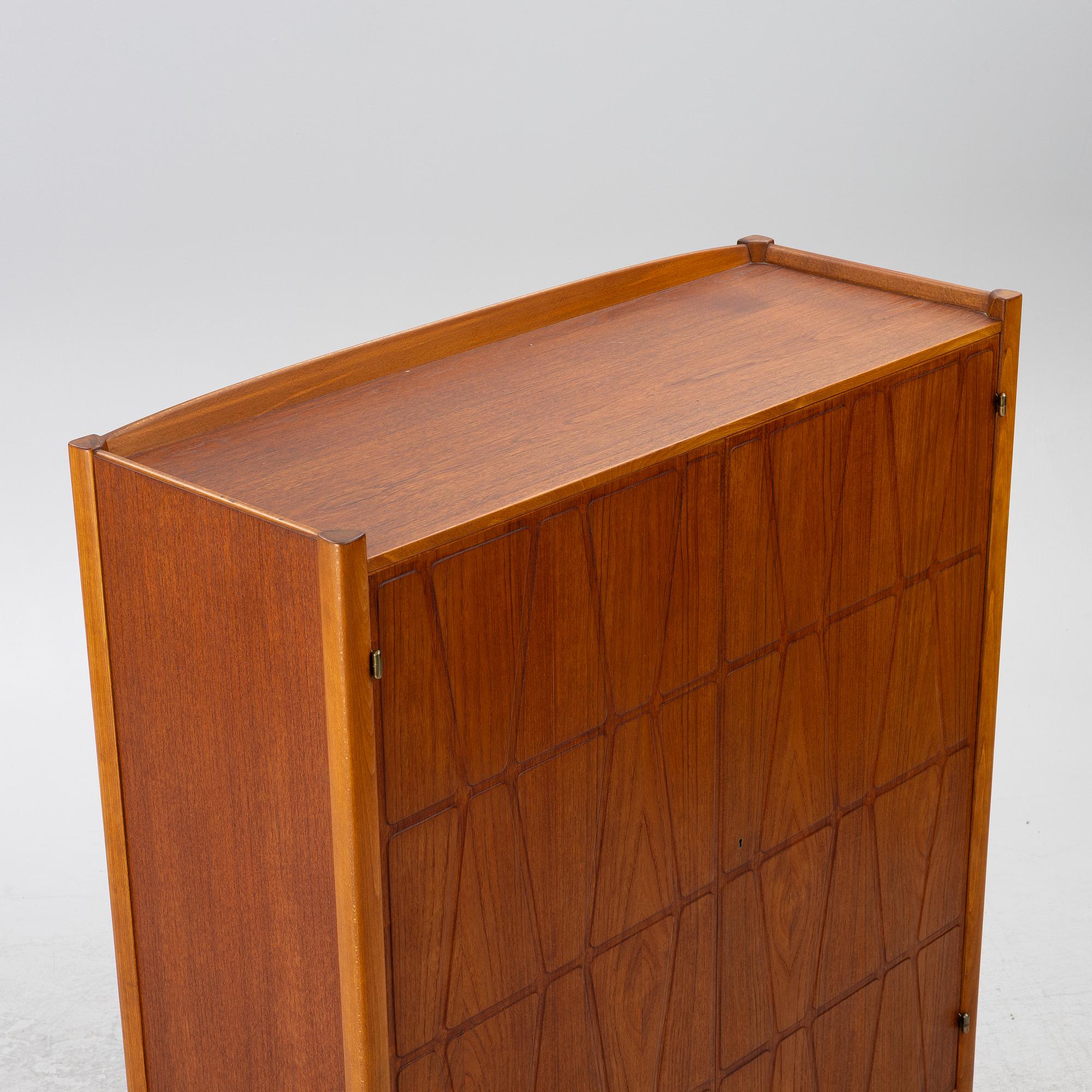 Yngve Ekström, A 'Bangkok' cabinet, AB Westbergs Möbler, Tranås, 1950s/60s.