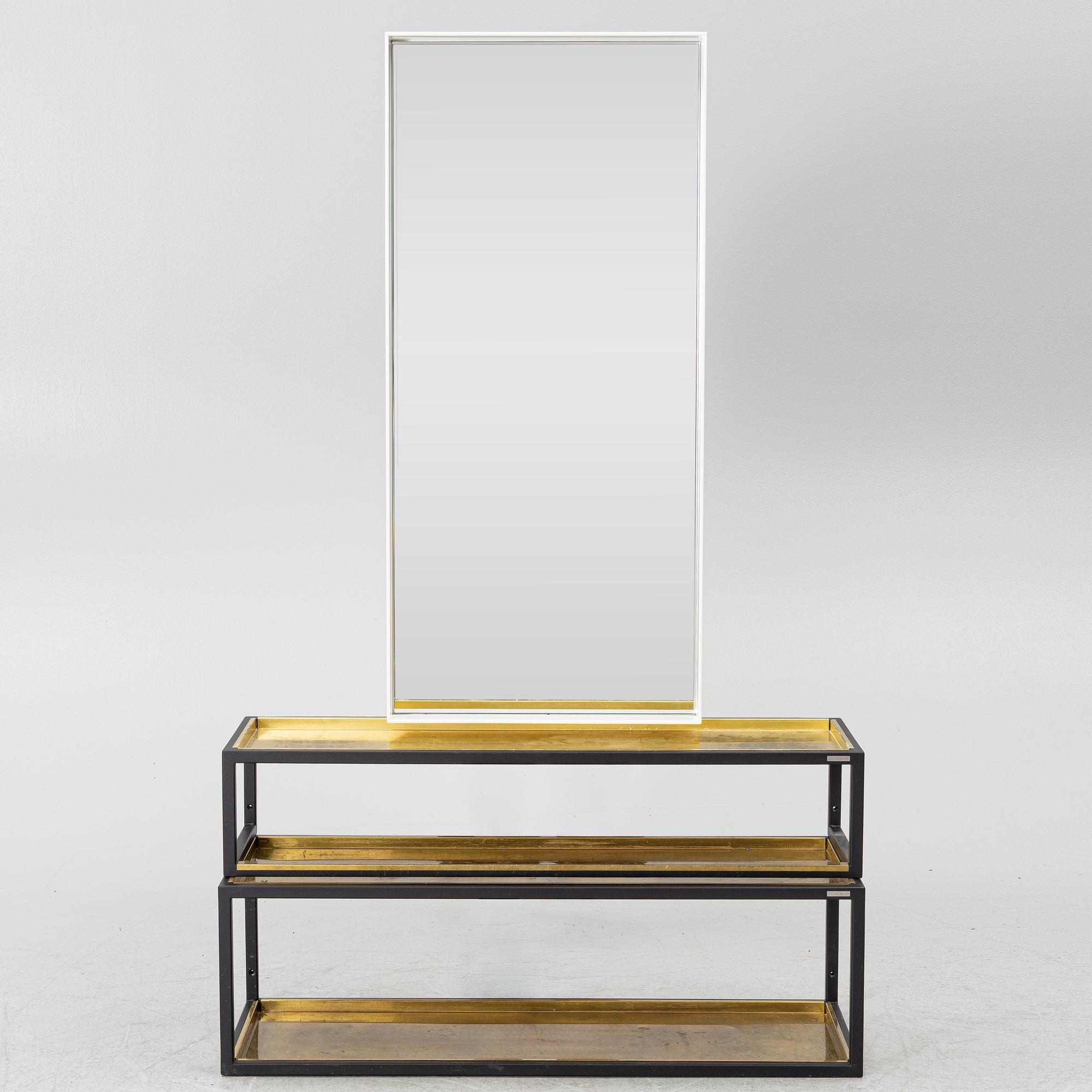 Ulf Scherlin, hall furniture, 3 pieces, Scherlin Form.