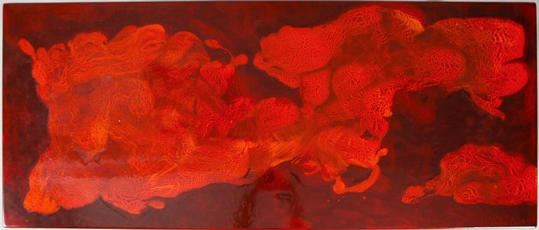 SOFFBORD, Törneman, skiva av emalj.