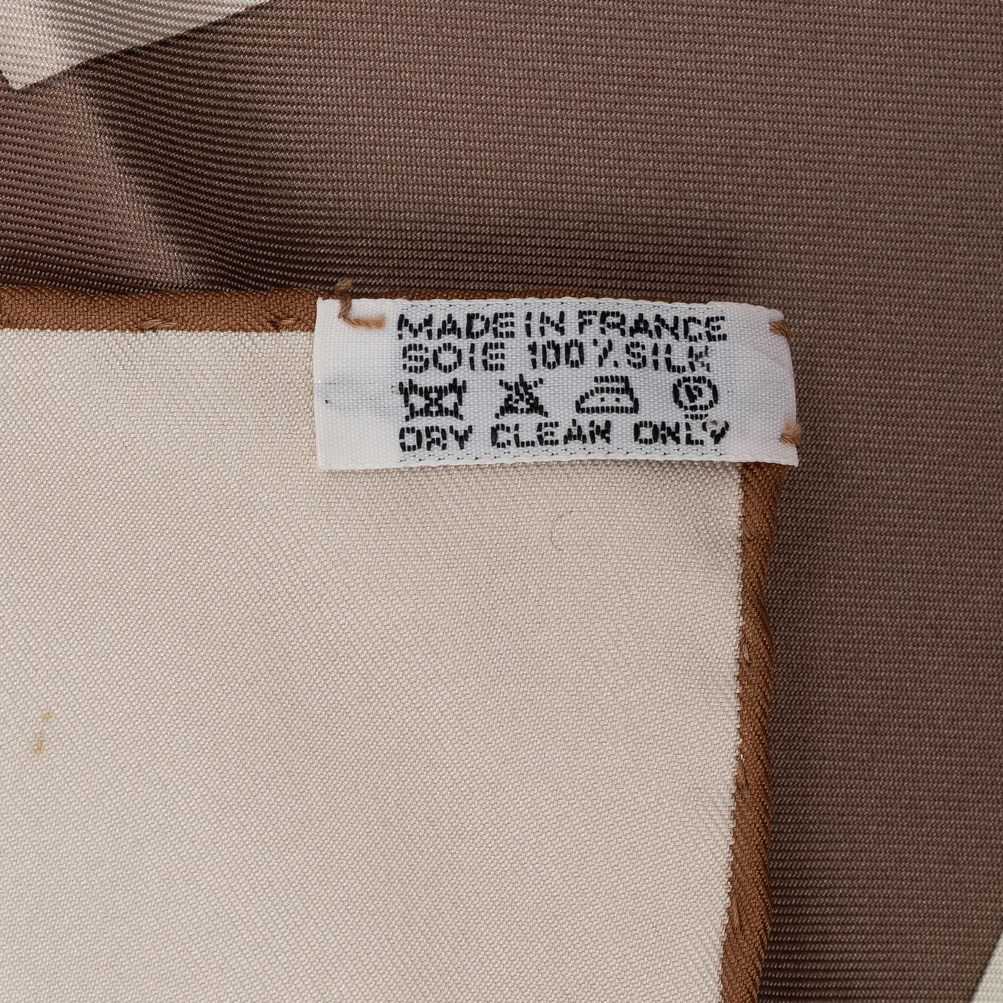 Hermès, scarf, "Bal de Bulles".