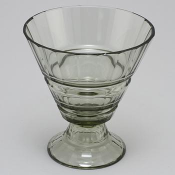 SKÅL, glas, Eda glasbruk, dat 1931.