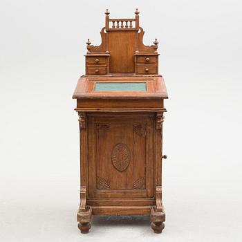 A DAVENPORT WRITING DESK, later part of the 20th century.