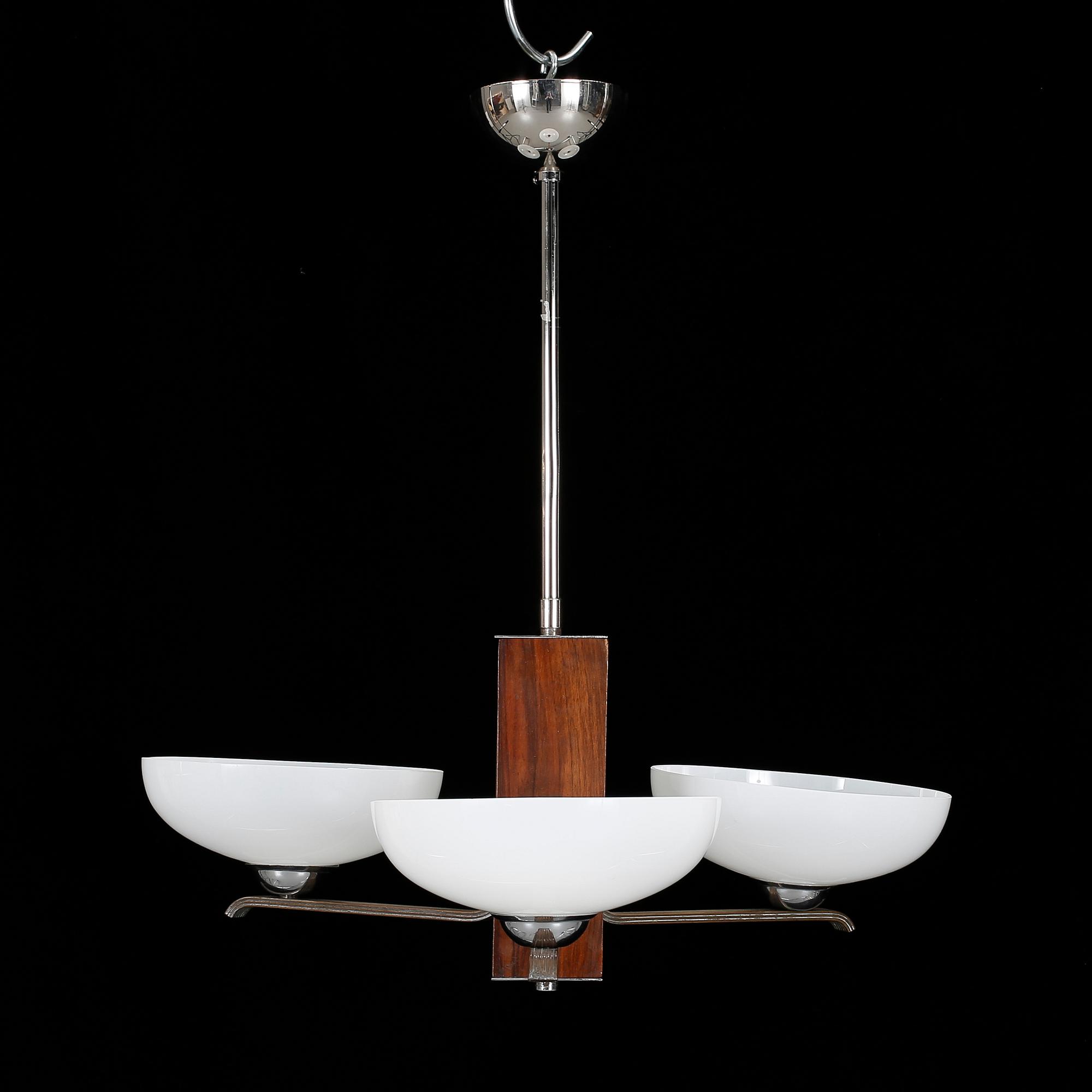 TAKLAMPA, art deco, 1930-tal.