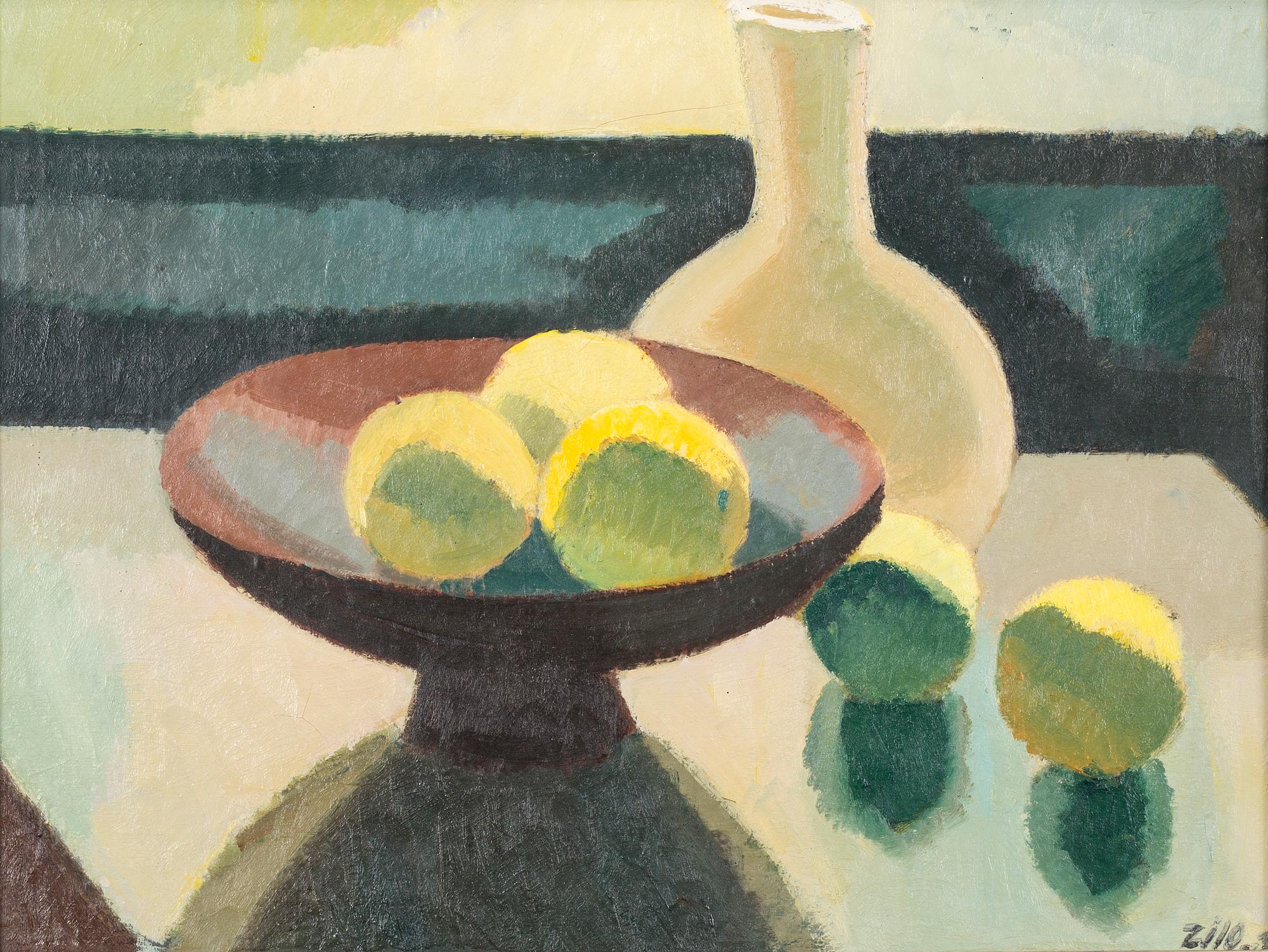 GUNNAR ZILO, oil on canvas, signed.