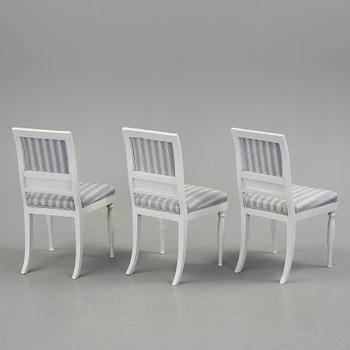 STOLAR, 3 st, empirestil, 1800-talets slut.