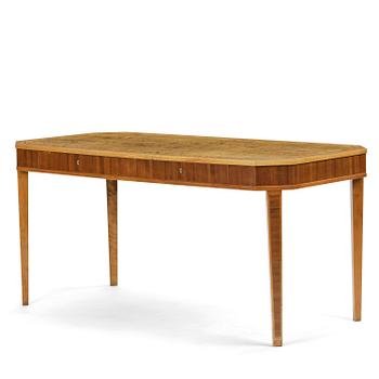 289. Carl Malmsten, a rare "Rosendal" desk, Nordiska Kompaniet, 1931.