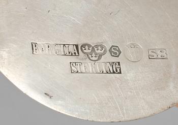 BÄGARE, silver, Borgila, Stockholm, 1944, vikt 641 gram.