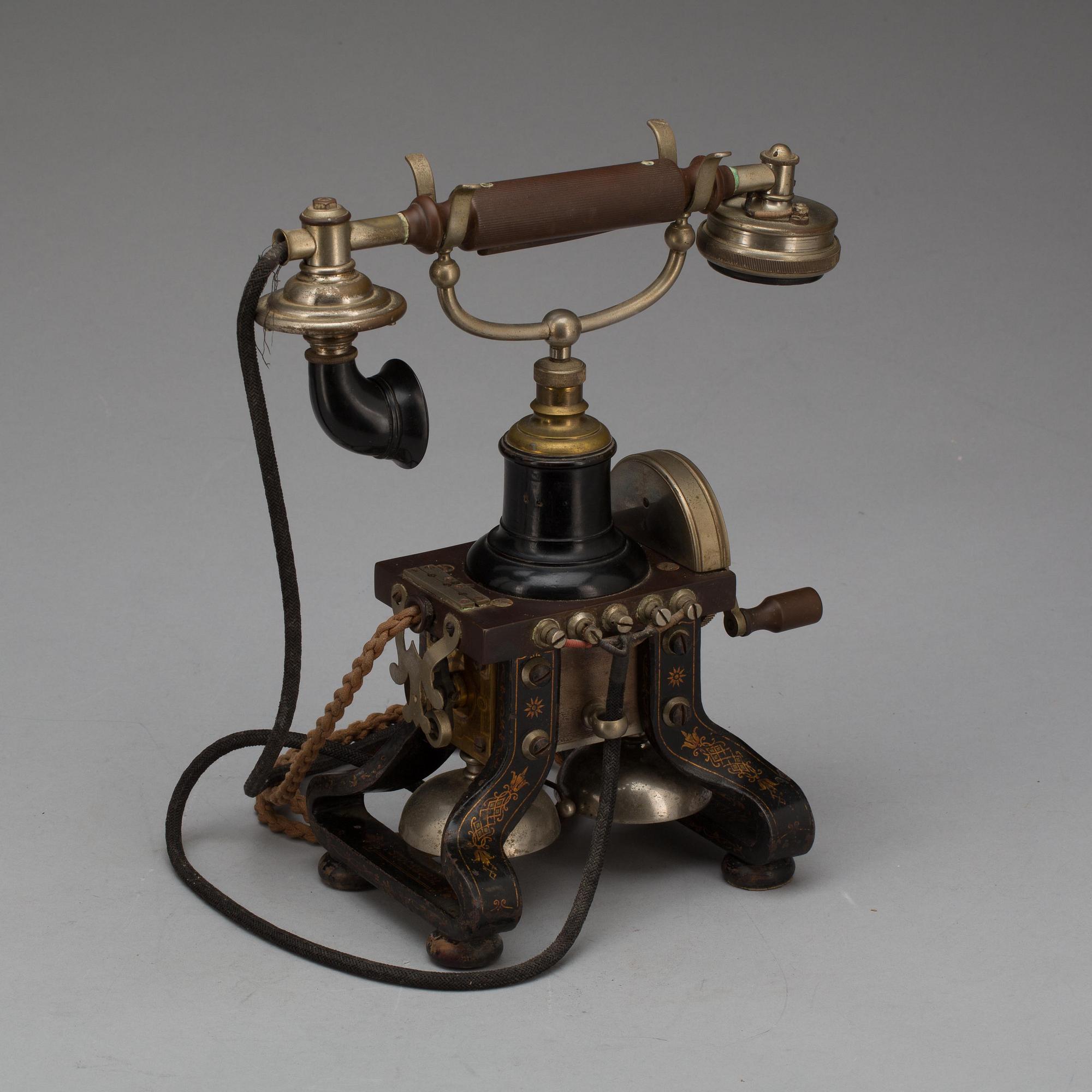 TELEFON, "Taxen", LM Ericsson & Co, 1800-talets slut.